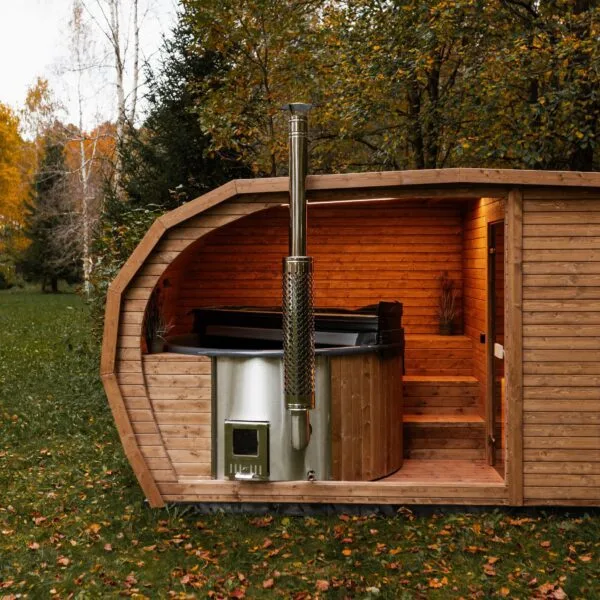 2-in-1 BUITENSAUNA + HOTTUB 4.9M x 2.45M, Ostend 19 2in1-Oasis-sauna-hot-tub-11