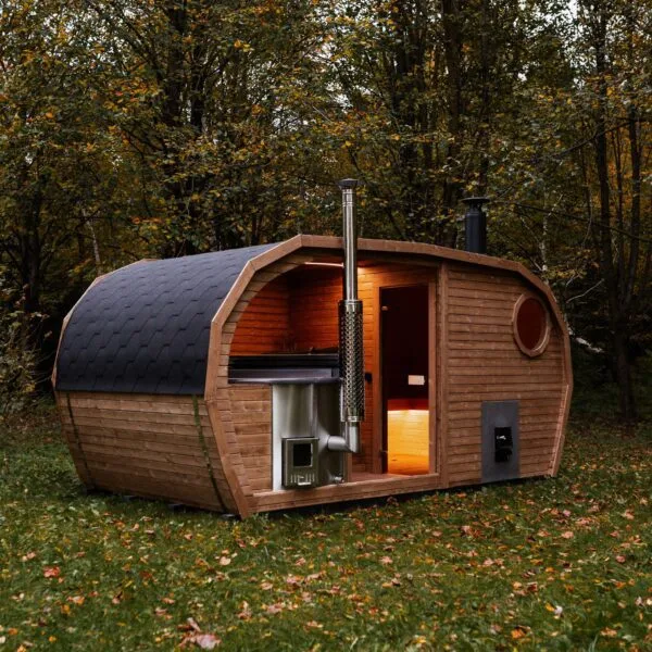 2-in-1 BUITENSAUNA + HOTTUB 4.9M x 2.45M, Ostend 18 2in1-Oasis-sauna-hot-tub-12