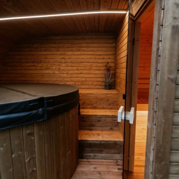 2-in-1 BUITENSAUNA + HOTTUB 4.9M x 2.45M, Ostend 26 2-in-1 BUITENSAUNA + HOTTUB 4.9M x 2.45M, Ostend - Afbeelding 27