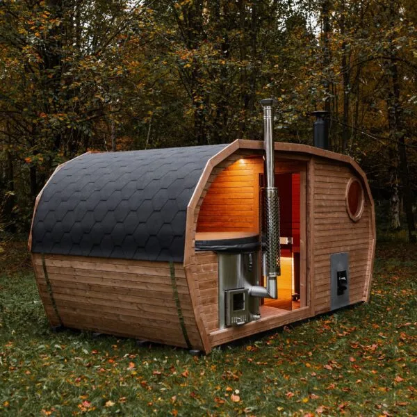 2-in-1 BUITENSAUNA + HOTTUB 4.9M x 2.45M, Ostend 24 2in1-Oasis-sauna-hot-tub-6
